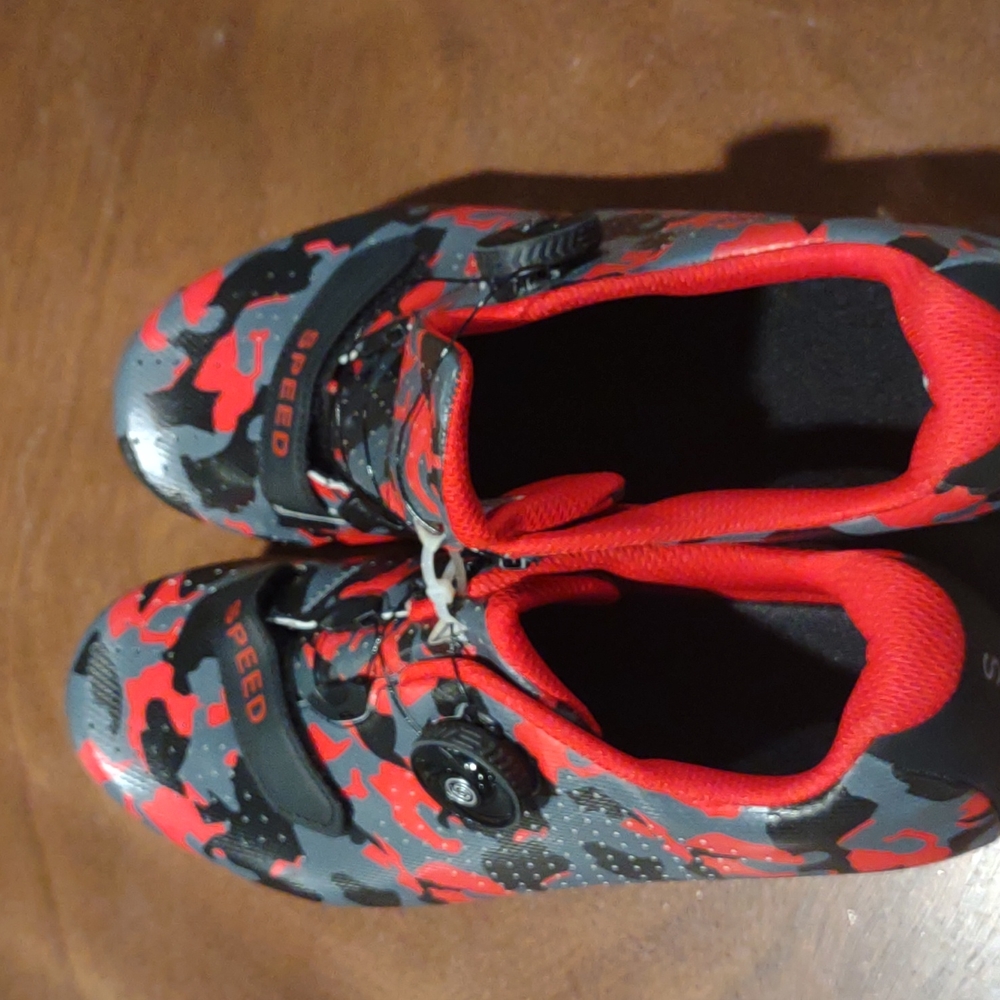 CAMO SPEED SELF-LOCKING BIKE SHOES. Size 43. 9.5/10 US - Picture 5 of 7